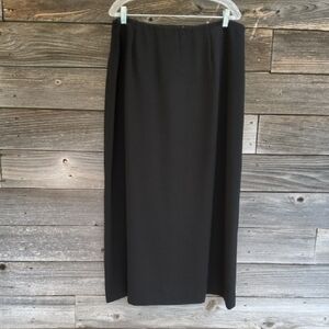 INC International Concepts Woman Black Skirt Size 18 W